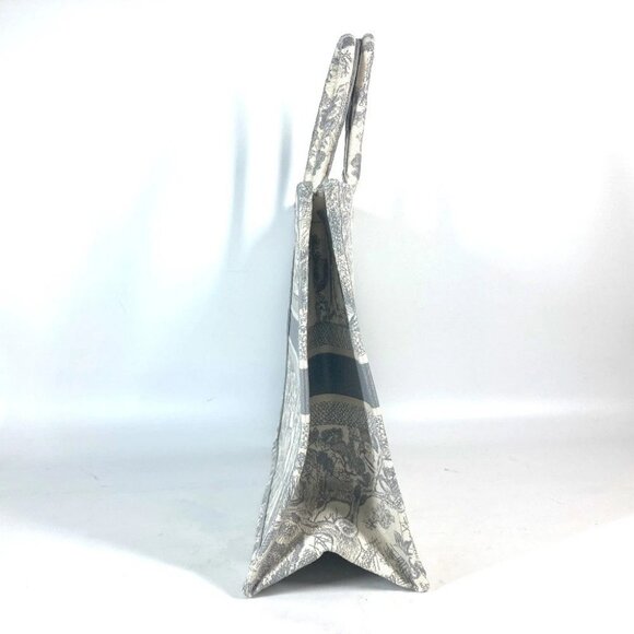 Dior M1286ZTDT_M20I Toile de Jouy embroidery book tote large Hand Bag Tote Bag - Picture 4 of 11